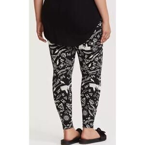 Harry Potter Black & White Legging Size 1